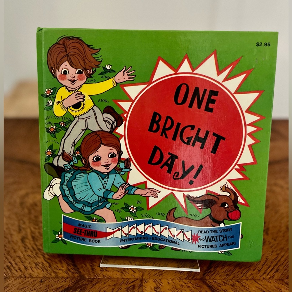 1974 One Bright Day: A Magic See-Thru Picture Book